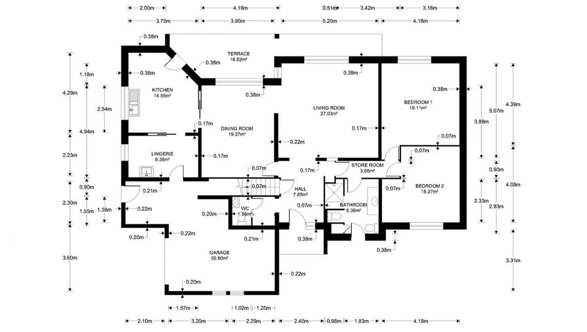 2D Floor Plan